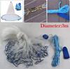 Fishing Lline Ring-free Hand-cast Net Traditional Hand-cast Net Fishing Line Ring-free Hand-cast net bag Fishing Net Outside