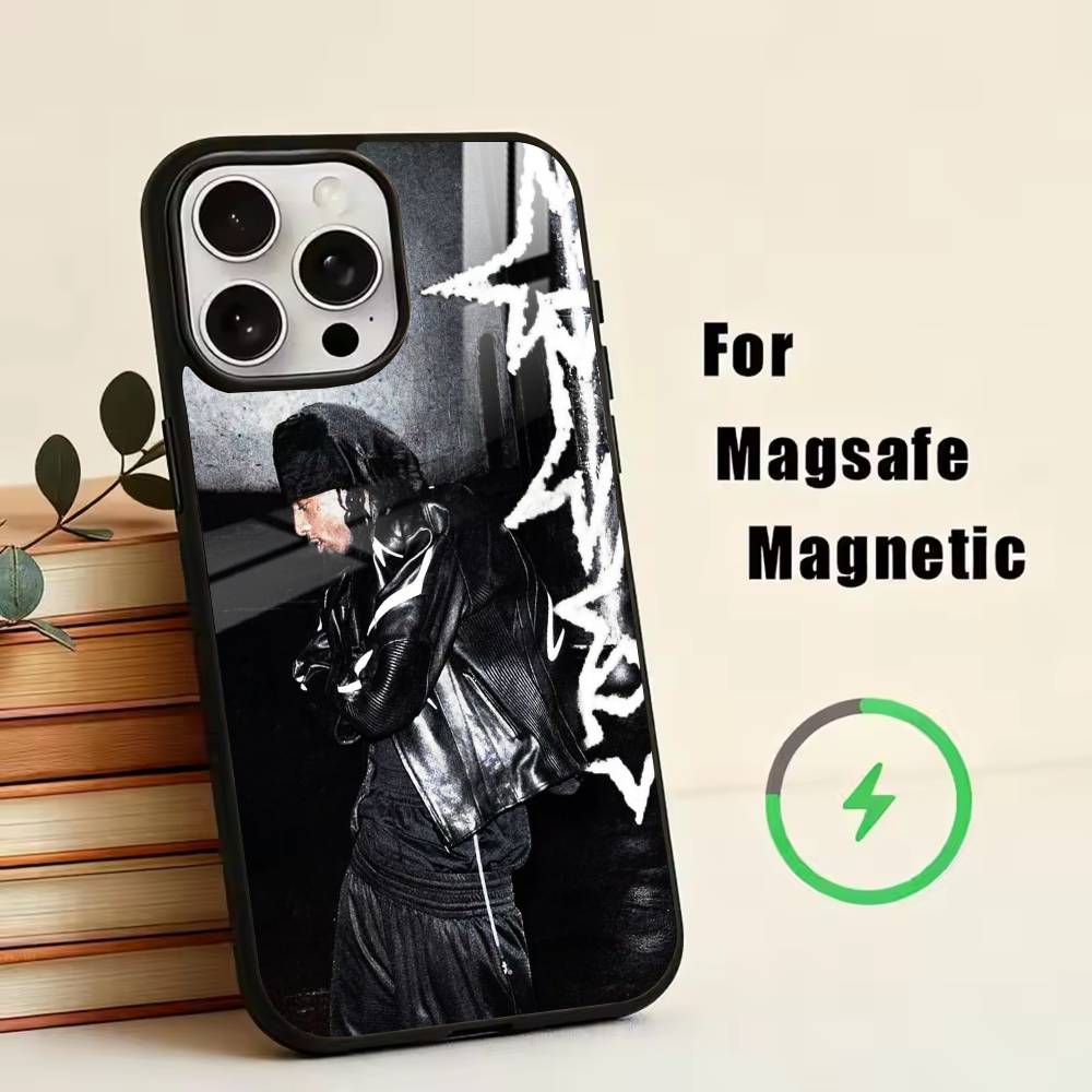 Чехол rage Playboi Carti для iPhone 17, 16, 15, 14, 13, 12, 11 Plus, Pro, магнитный, для беспроводной зарядки Magsafe