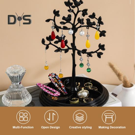 Anti-slip Earring Holder Classification Beautiful Transparent Jewelry Organizer