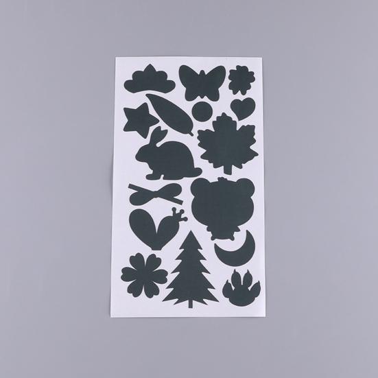 3Pcs Down Jacket Patches Creative Shape Waterproof Easy To Use DIY Clothing Hole Self-Adhesive Repair Patches