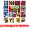 Футбольная лига Таиланда, футбольный клуб FC United TEAM, футболка-поло с принтом, унисекс, мужская, женская, детская, быстросохнущая, с коротким рукавом, униформа