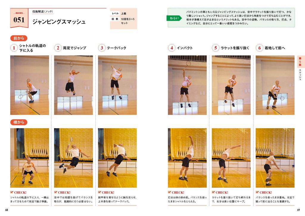 Инструкторы и игроки могут вместе изучить 200 тренировочных меню по бадминтону!