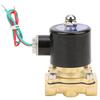 G12 Inch Brass Solenoid Valve Water Pressure Normal Closed Direct Acting 2W?160?15AC220V