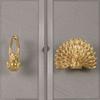 Luxury Peacock Monkey Brass Handle Retro Wardrobe Drawer Pulls Trendy Cabinet Door Knobs Kitchen