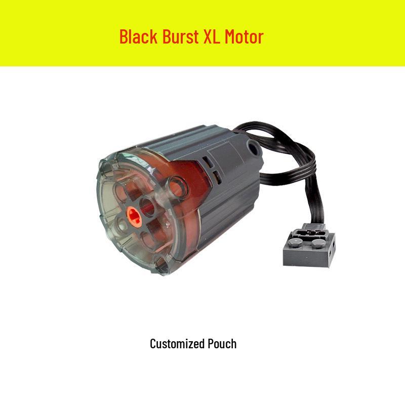 Пульт управления Высокоскоростной двигатель и Батарейный блок для кирпичиков Lego с черными, красными и светлыми модификациями