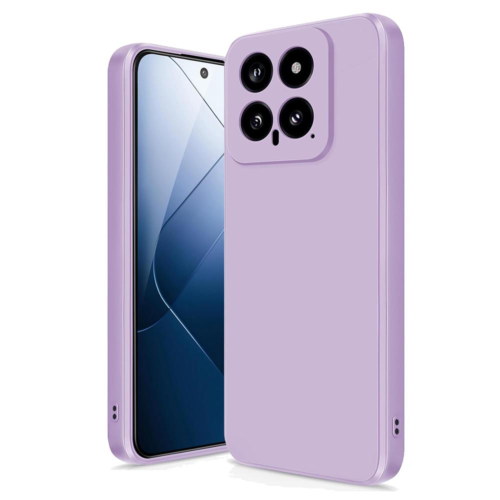 Роскошный квадратный мягкий силиконовый чехол для Xiaomi Mi 15 14 14T 13 13T 12 12T 12X 12S Pro Lite Ultra Матовый Чехол Конфетного Цвета Ударопрочный