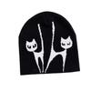 Knit Street Urban Hat With Ear Protection Fox Embroidery Design For Daily