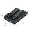 5.56 M4 M16 Одинарный подсумок для магазина Molle Кобура для магазина винтовки AK AR AR15 Охотничьи аксессуары EDC Инструмент Сумка на пояс Подсумки для жилета
