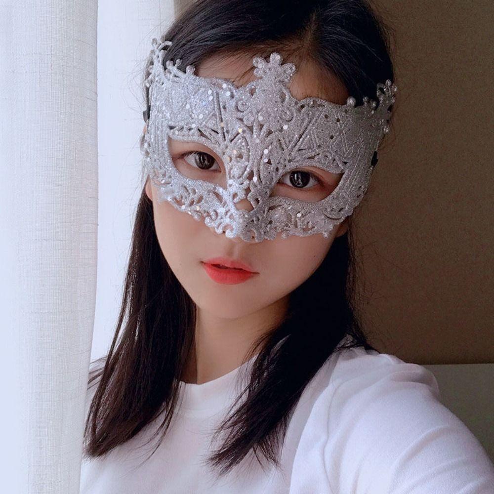 Костюм Маска для глаз Косплей Реквизит для выпускного вечера Маскарадная кружевная маска Венецианская маска Товары для вечеринок Танцевальные маски