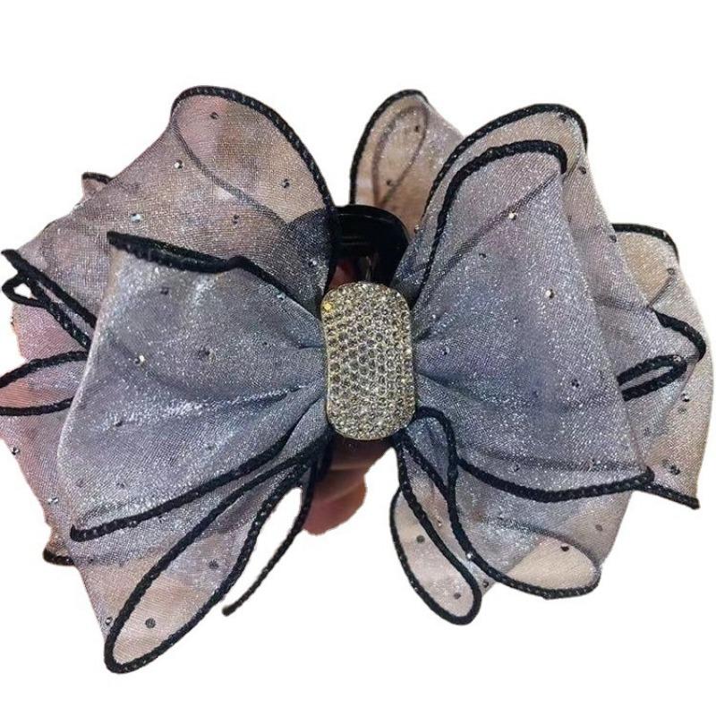 1/2 шт. Женская кружевная сетка, геометрическая бабочка, когти для волос, винтажная элегантная заколка для волос, повязка на голову, шпилька, аксессуары для волос в виде краба, новые