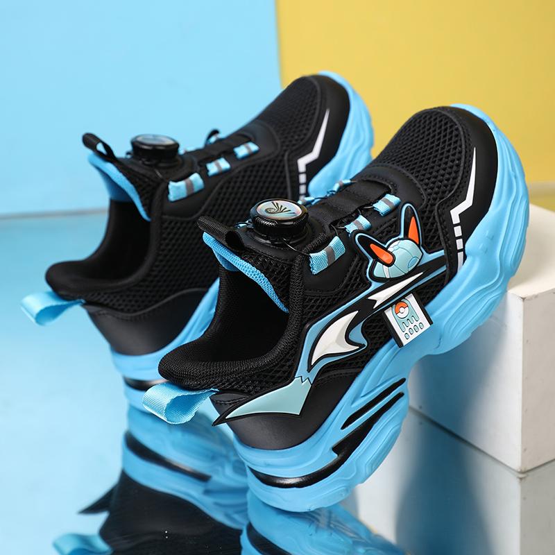 Детская мода Four Seasons Дышащая повседневная обувь для детей Бег Спорт Студенты Девочки Трендовые удобные кроссовки для спортзала