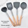 Silicone Spatula & Spoon Kitchen Utensil Set - Non-stick Cooking Tools