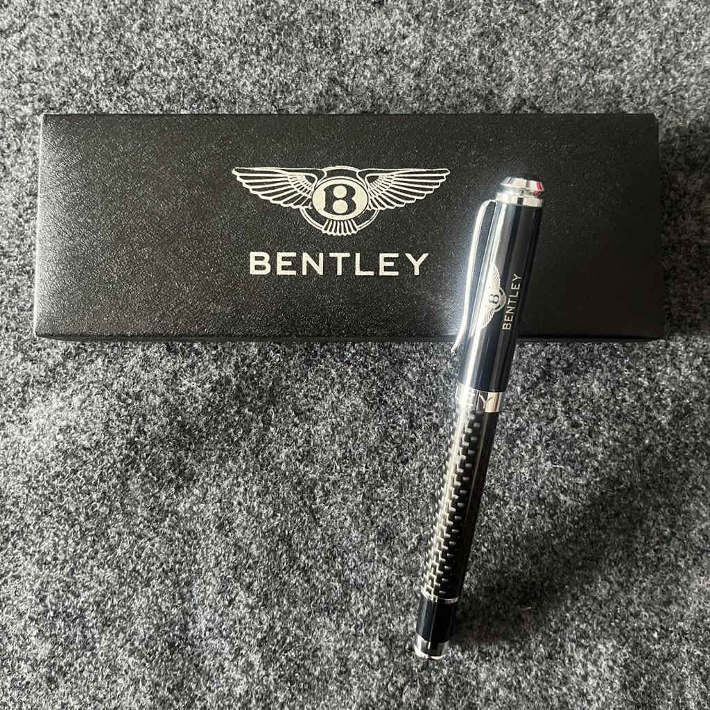 Высококлассный ЛОГОТИП Bentley В том же стиле Металлические Гравированные Подарочные сувениры для пикапа Ручки с подписью Гелевые ручки Для бизнеса и офиса Индивидуальные