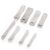 10pcs/lot Stainless Steel Rectangle Charms Connectors For Jewelry Making Blank Bar Stamping Tags Engraved DIY Bracelet Necklace