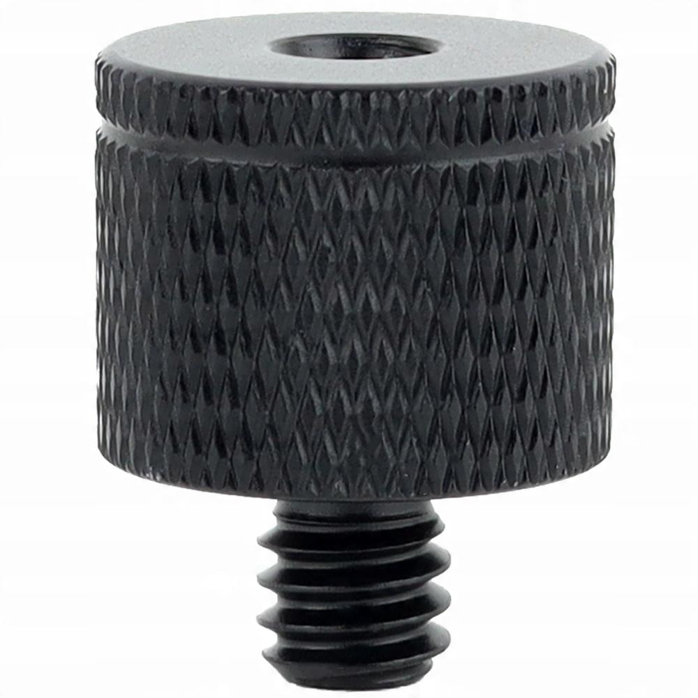 Adapter sleeve reduction 1/4" to M5 tripod black for 20 mm tripod