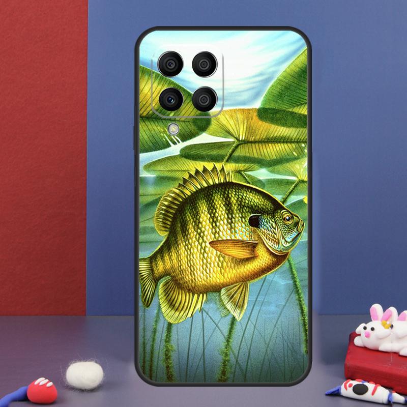 Fish Fishing Case For Samsung Galaxy M34 M14 M54 M13 M15 M36 M55 M35 M56 M16 M31 M11 M53 M12 M32 M52 M06
