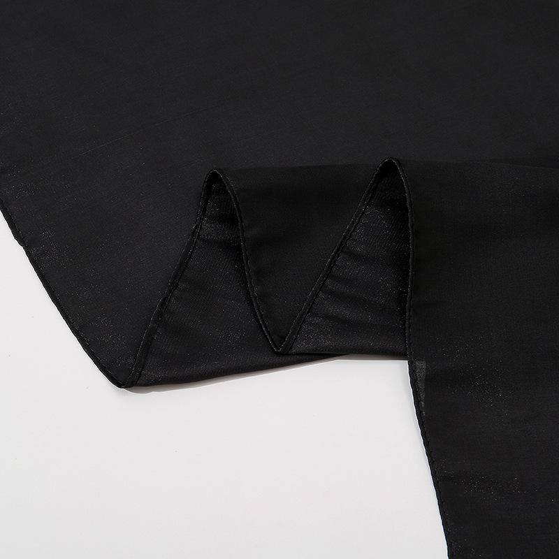 Dazzle Dance Butterfly Printing Новый шелковый атласный длинный шелковый шарф Офис Кондиционер Украшение комнаты Женская шаль