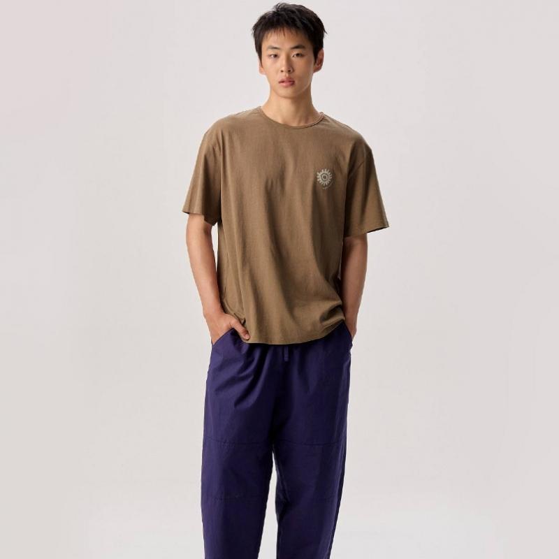 Budhi Mudra Drawing T shirT Brown b61003aTs60 W07