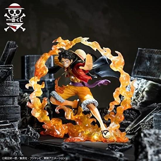 Banpresto Ichiban Kuji One Piece Takumi no Keifu Kettou Kioku Приз Обезьяна Д. Фигурка Луффи