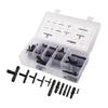 113PCS Vacuum Connector Assortment Automotive Vacuum Tubing Connector Tee Kit Water Spray Pipe Joints Car Wiper Connection Pipe