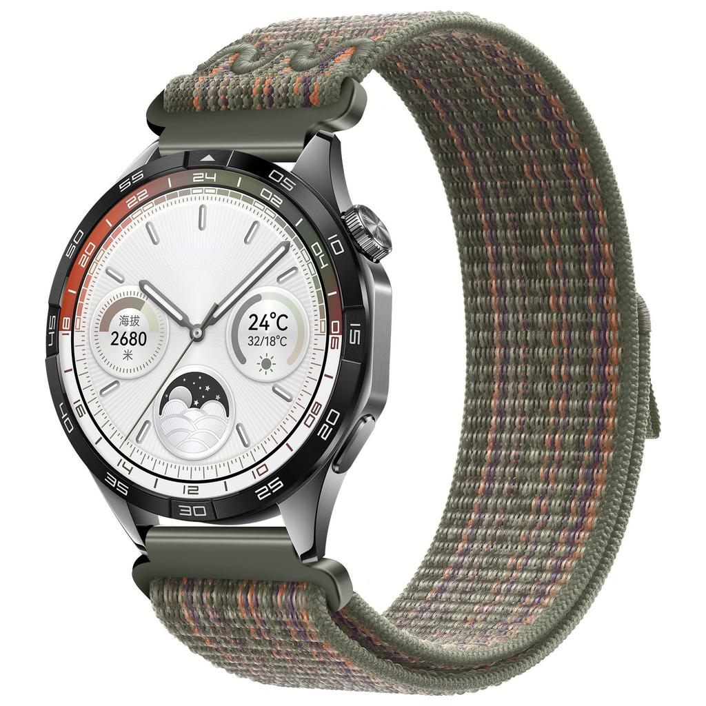 22 мм 20 мм Нейлоновый петлевой ремешок Для Huawei Watch GT5/4/3/2 Pro 46 мм Браслет на запястье Samsung Watch 7 6 5 4 Amazfit GTR/Balance Ремешок
