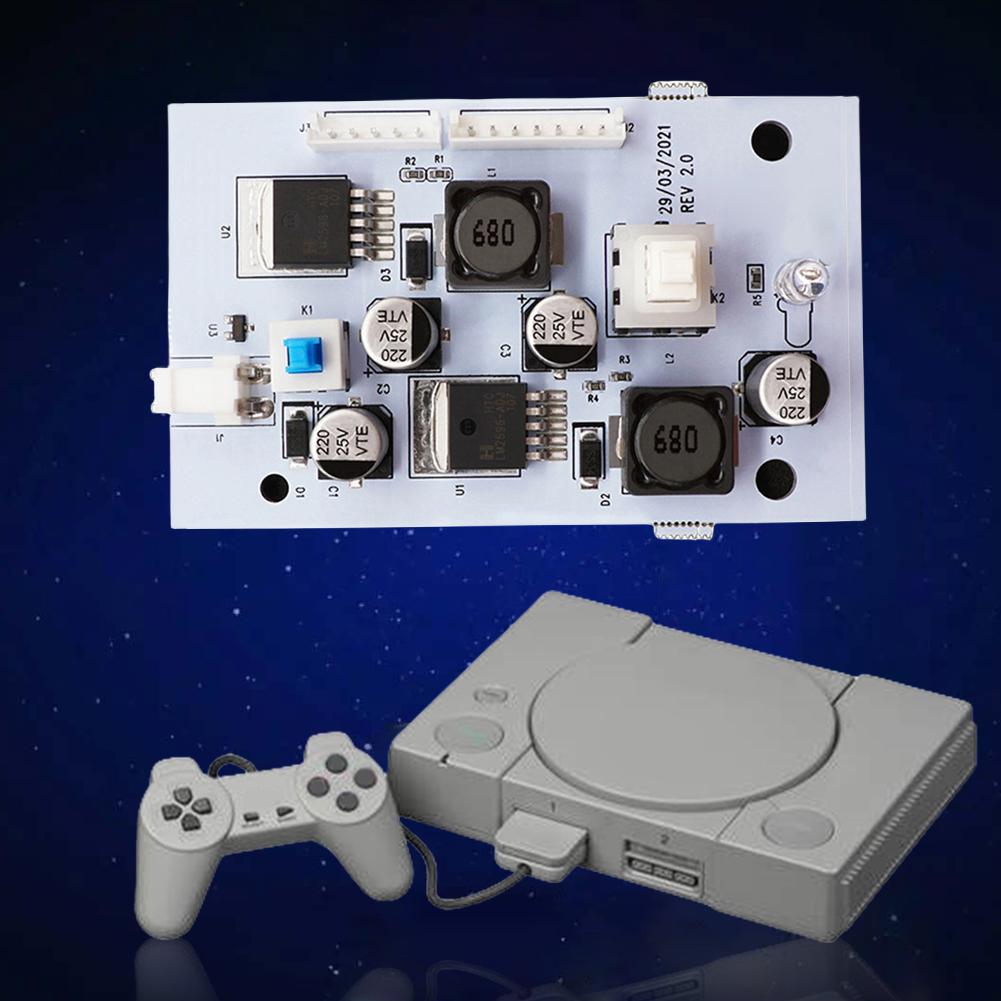 Для PS1PSU Fat Console оригинальный сменный блок питания Rev 2.0 12 Вольт блок питания для PS1 PlayStation 1