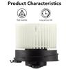 Upgrades Blower Motor Fan ABS & Metal Blower Fan Motor Versatile Blower Motor Fan Replaces 27225-ET00A Simple Installs