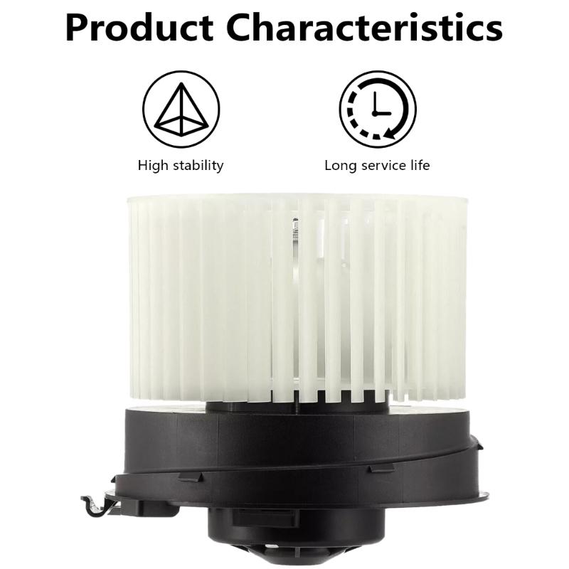 Upgrades Blower Motor Fan ABS & Metal Blower Fan Motor Versatile Blower Motor Fan Replaces 27225-ET00A Simple Installs