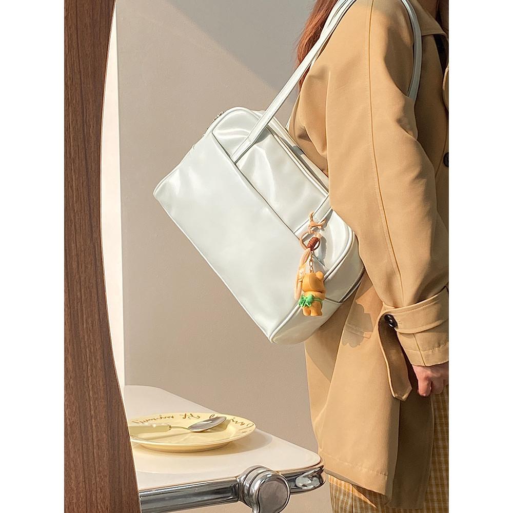 Ielgy Spring Summer Fresh Commuter Large-Capacity One-Shoulder Portable Tote Bag