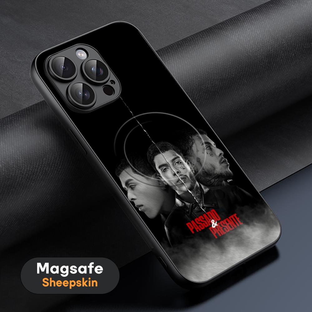 Чехол для телефона Mc-KevinSN Rap Pula-CatraCS для iPhone 17 16 15 14 13 12 11 Plus Pro Max Высококлассный Роскошный Magsafe Овечья кожа