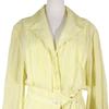 CHANEL Shirt dress one piece P61108V46519 strap yellow silk Women Used