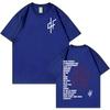 Rapper PNL Double Sided T Shirt Unisex Unisex High Street Fashion Trend Short Sleeve Tshirt Summer Casual Loose 100cotton Tshirts