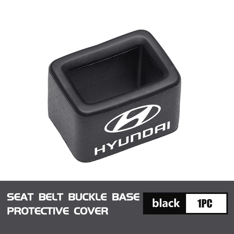 For Hyundai Car Styling Seat Belt Buckle Anti-scratch Protector Cover Auto Accessories i10 i20 i30 i40 ix20 ix35 ix55 Venue PP16