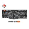Keychron K15 Max Alice Layout QMK Wireless Custom Mechanical US RGB Hot Swap Low Profile Gateron Mechanical Mac Windows Compatible Profile Gateron