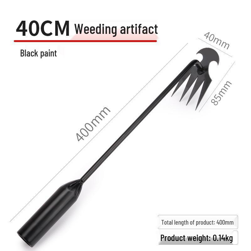 Мотыга из марганцевой стали для прополки: Инструмент для удаления корней и рыхления почвы для садоводства и сельского хозяйства.