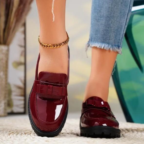 Летние женские новые модные дизайнерские кроссовки с круглым носком в стиле ретро, однотонные, для повседневного шопинга, вечеринки, на толстой подошве.