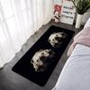 Коврики для дверей Внутренний коврик для ног Английский бульдог Добро пожаловать Напольный коврик для прихожей Мягкий ковер для коридора Коврики для кухни Пушистый домашний декор
