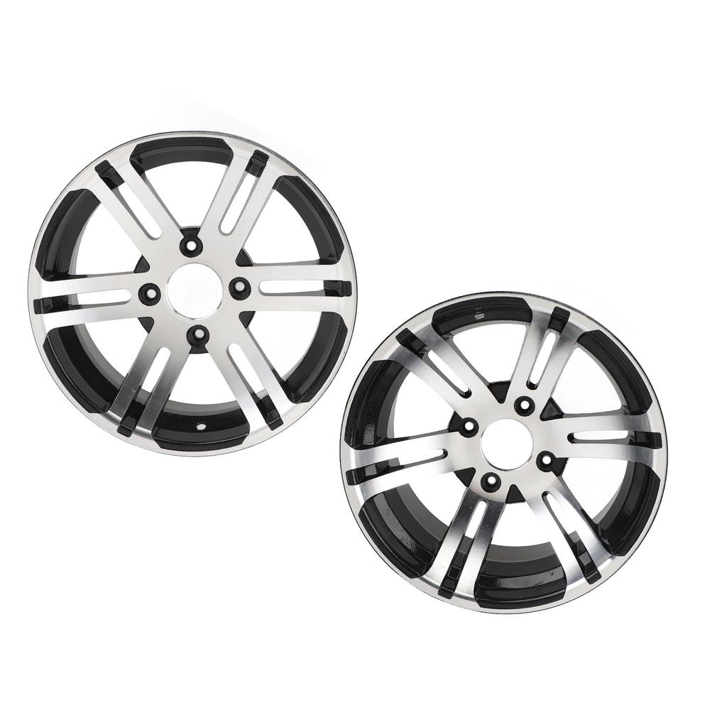 14in Wheel Aluminum Alloy High Strength Strong Construction Long Lifespan for Kart Cart