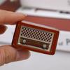 1: 12 Dollhouse Home Accessories Pocket Simulation Mini Retro Radio