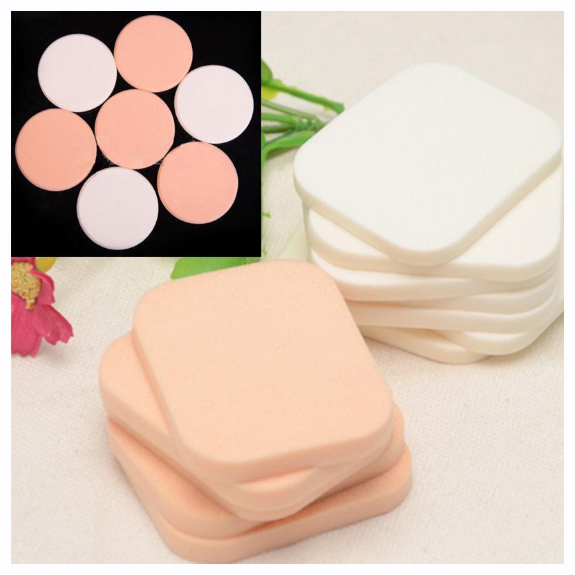 10PCS Cosmetic Powder Puff Makes Sponge Face Cleaning Sponges Soft Makeup Foundation Er Make-up Beauty Tools