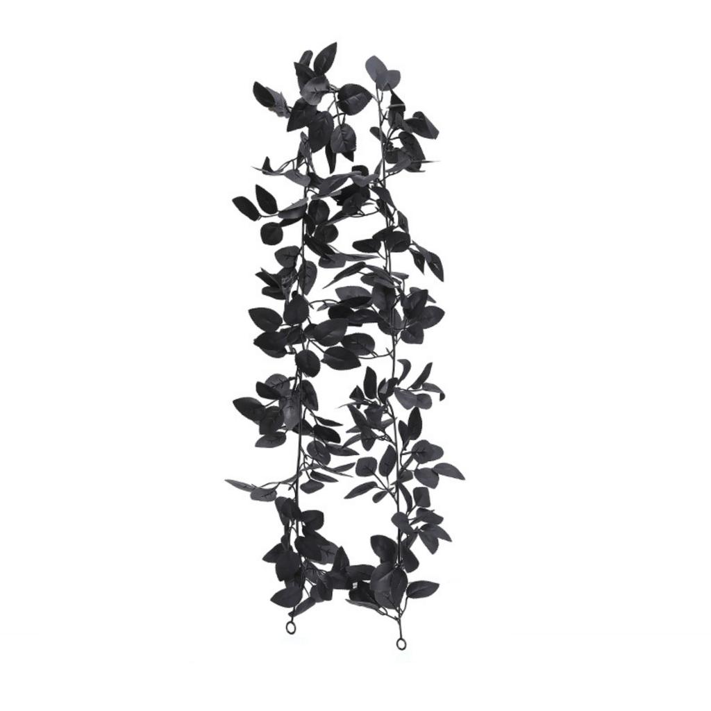 Artificial Rose Leaf Vine Garland Halloween Decorative Wall Hanging Simulation 175cm Realistic Floral Design for Indoor Outdoor Events