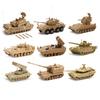 1/72 Военный Армейский Танк Самоходная Артиллерийская Установка Противотанковая Ракета Боевая Машина Пехоты Грузовик Сборка 4D Модель Пазл Игрушки