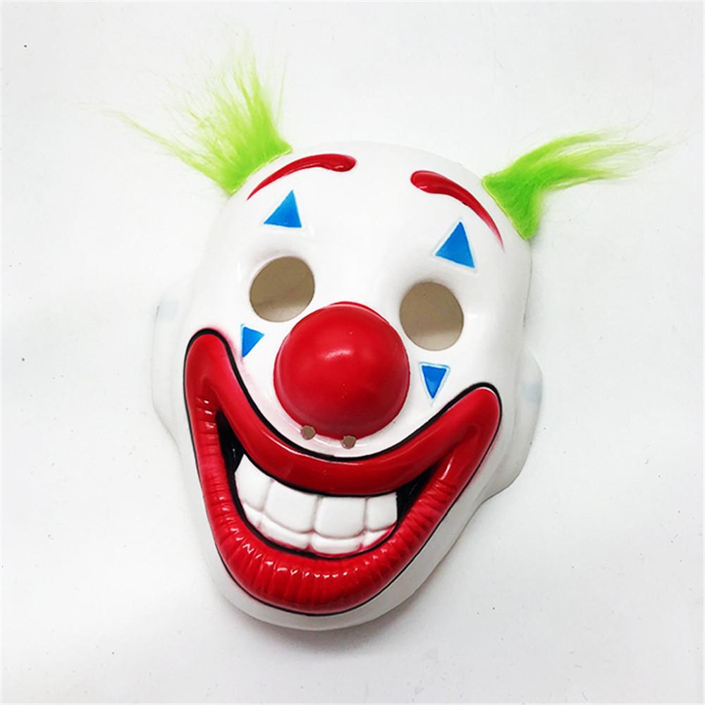 Joker Arthur Fleck Cosplay Mask Clown Masquerade Halloween Scary Mask