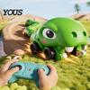 Игрушка-змея для малышей, магнитная игра на радиоуправлении, электрическая, с дистанционным управлением, сама себя поедающая, интерактивная для родителей и детей, гоночная машинка для мальчиков и девочек, модульная