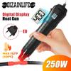 New 220V Hot Air Gun Electric Power Temperature Blower 250W with Display DIY Craft Embossing Shrink Wrapping PVC Cable Repair