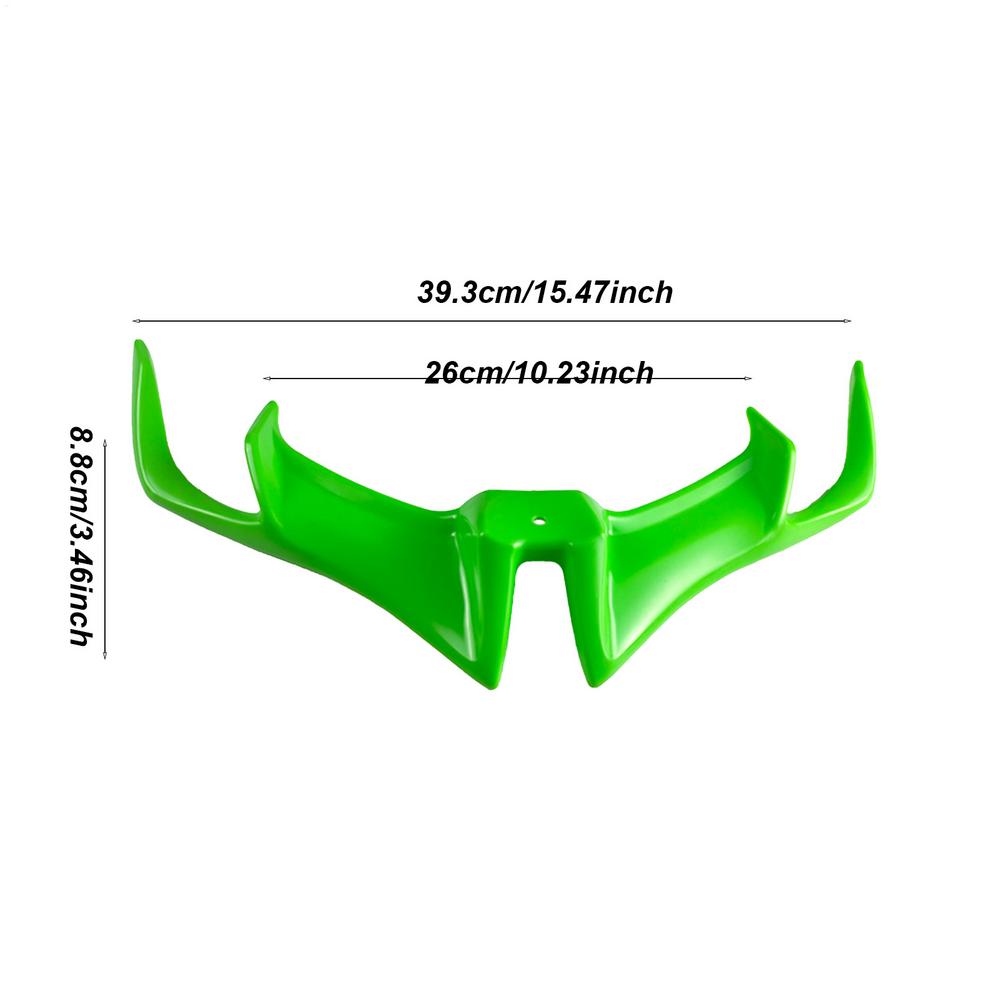 1PC Motorcycle Winglets Aerodynamic Wing Front Side Spoiler & Fairing Winglets Fixed Wind Wing For Enhanced Stability Ideal
