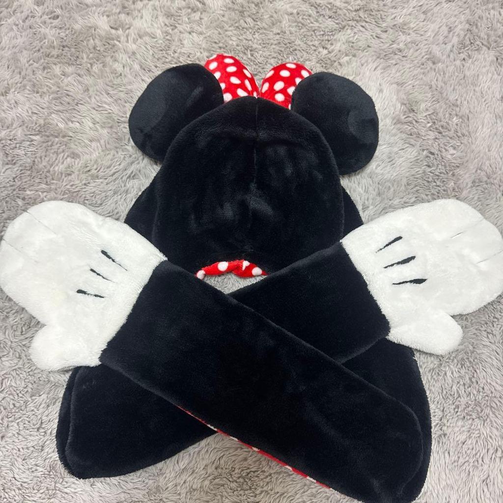 minnie fan cap muffler