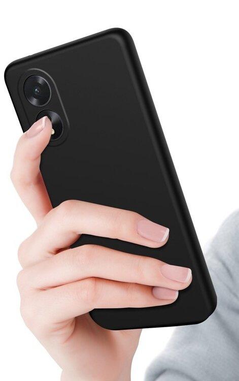 Thin case for Oppo A38 / A18, Slim, black