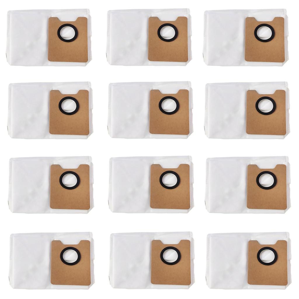 12 Pieces For ECOVACS DEEBOT Y1 PLUS Garbage Pack Paper Pack Y1 PLUS Y1 Pro Plus Consumables Dust Box /