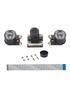 Adjustable Focus Night Vision Kit for Raspberry Pi 4B/3B+: Infrared Camera & Lamp with Soft Ribbon Cable